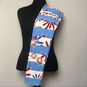 NWT LuLaRoe AMERICANA One Size Leggings